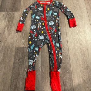 Little Sleepies DC Justice League Zipper Convertible Romper